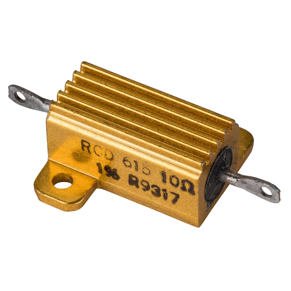 RCD 615 10 Ohm 25W Resistor Wire Wound 1 Tolerance